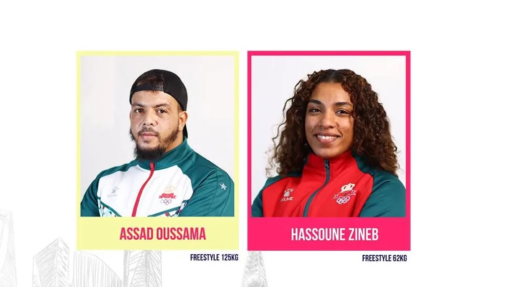 أبطالنا زينب حسون و أسامة سيمثلان المغرب في الدورة ثانية للألعاب الاسلامية